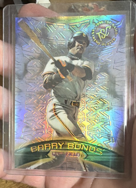 1996 Topps Stadium Club - Extreme Players Winners Barry Bonds #EW7 Silver $