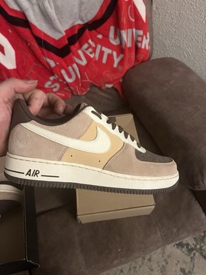 Nike Air Force 1 '07 LV8 Baroque Brown Suede Low Top Sneakers FB8878-200