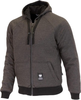 Merlin Hamlin Hydro wasserdichter Motorrad Zip Hoodie, grau, S