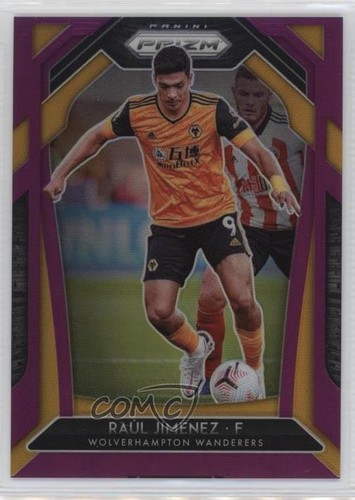 2020-21 Panini Prizm Premier League Purple Prizm 7/99 Raul Jimenez #149 0e3u