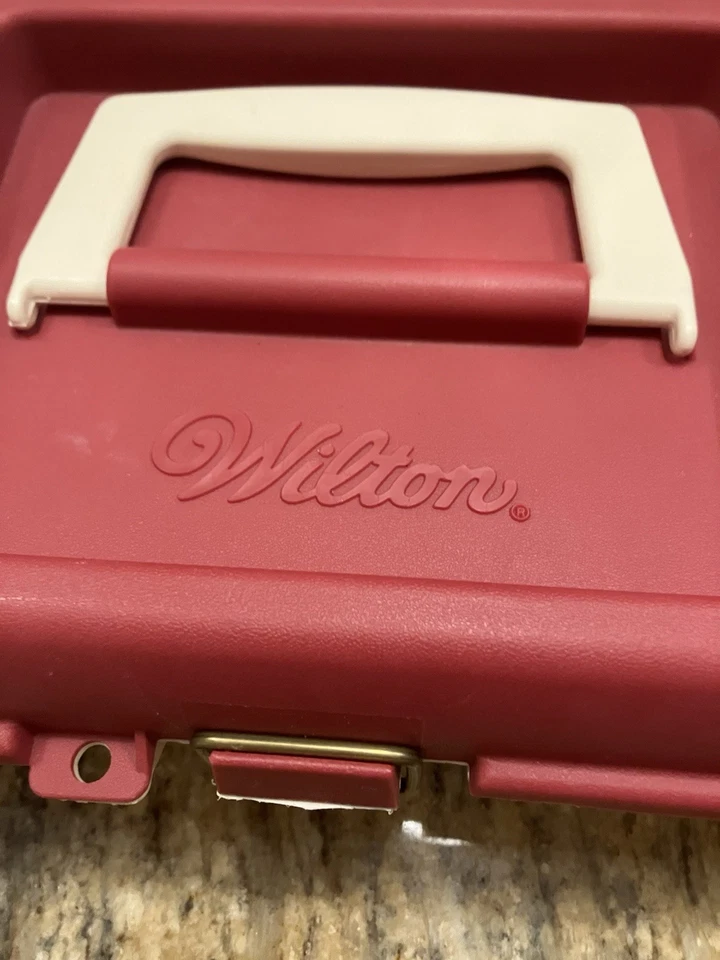 Carrito de decoración de pasteles Wilton vintage más herramientas Foto 2 de 4