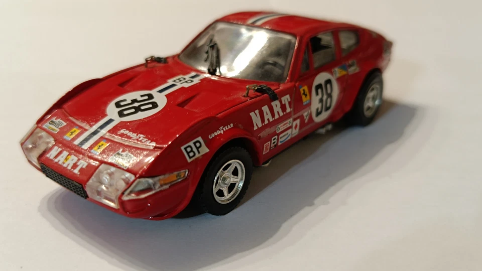 Ferrari 365 GTB4 Daytona NART 1973 Migault-Chinetti Le Mans Top Model Scale 1:43 - Imagen 2 de 4