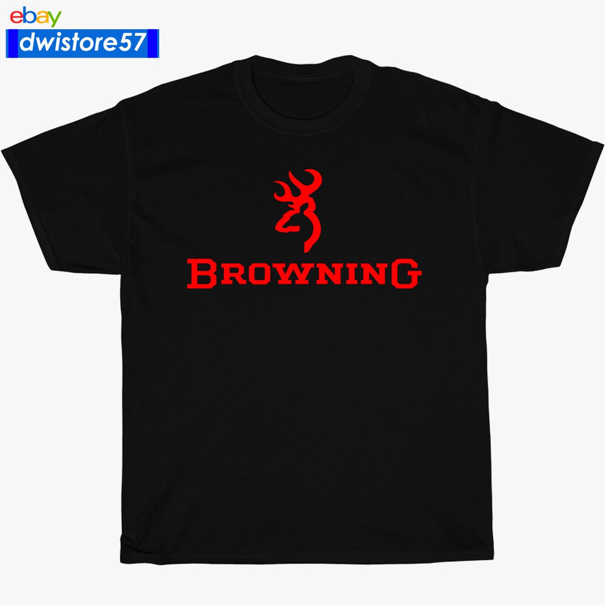 New Shirt Browning Firearms Compa T-Shirt Logo Many Colors S to 5XL Made In  USA