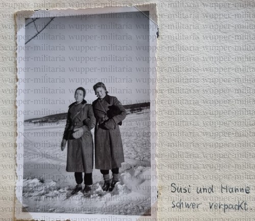 RAD Lager Isenhagen Hankensbüttel Susi und Hanne Winter Kälte A041-44