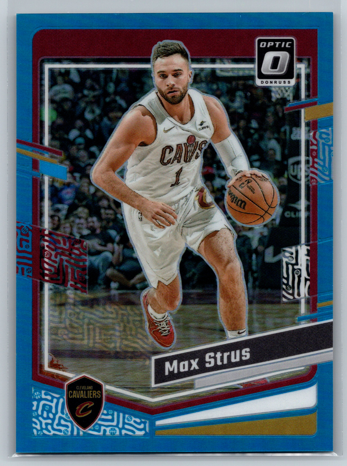 Max Strus 2023-24 Panini Donruss Optic Aqua /249 #38 Cleveland Cavaliers