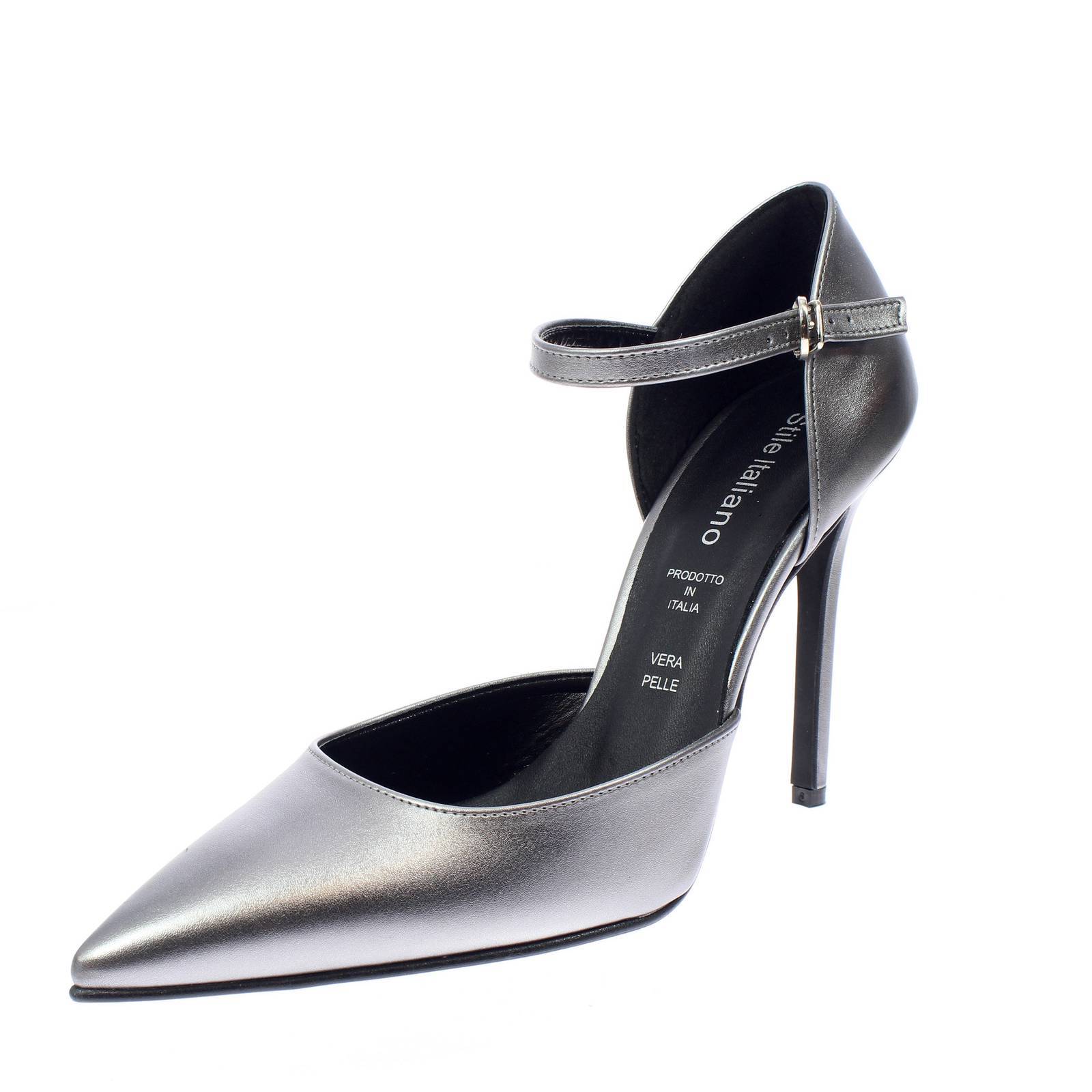 Итальянское декольте в стиле Пунта-кон-Чинтурино-Гриджио - Талья 38 Скарпе Донна