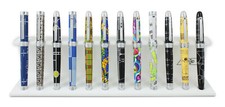 ACME Studio White Acrylic 12 Piece Pen Display NEW