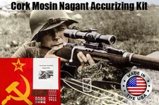 Soviet Style Accurizing Super Cork Shim Kit For Mosin Nagant M38 M44 91/30 54r