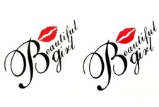 Flash Temporary Adhesive Tattoo Beautiful Girl Party Gift Beach New