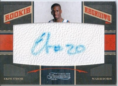 2010-11 Timeless Treasures Silver #106 Ekpe Udoh AU