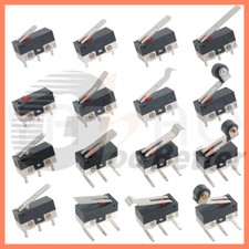 Limit Switch Long Curved Roller Lever Snap Action Micro Limit Switches 250V 5A