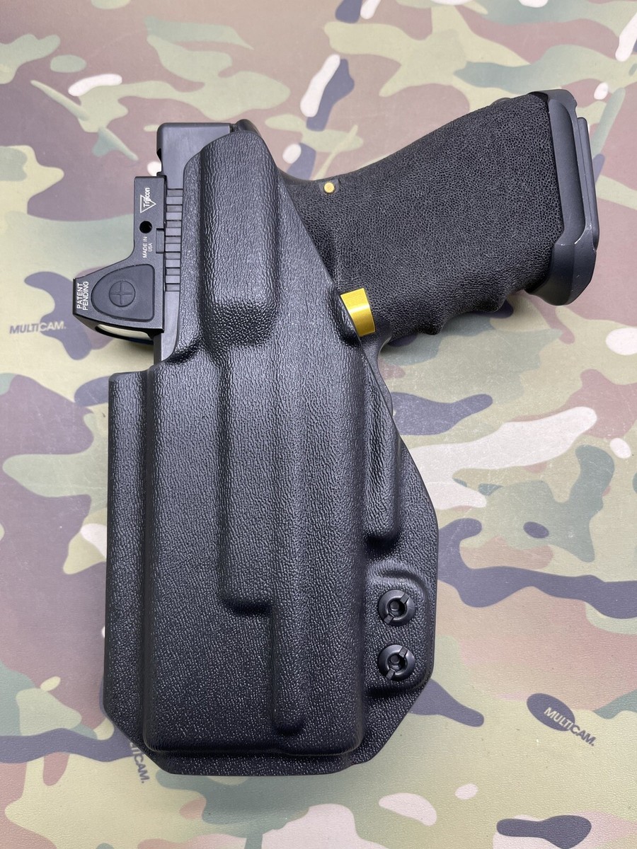 Black Kydex IWB Holster for Glock 19 GEN6 Surefire XC1 | eBay
