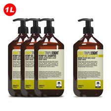 EightTripleEight Hemp Oil 3x Shampoo &  Conditioner 1L 6.66 per litre