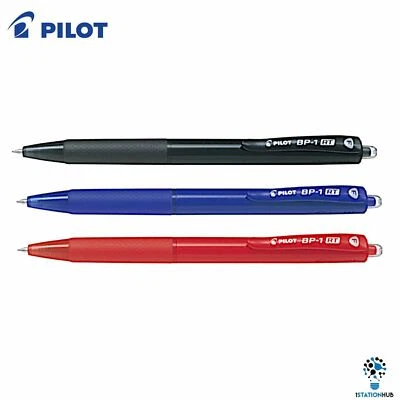 Pilot BP-1RT Ball Point Pen | 0.7mm 1.0mm | Home Office School Stationery - Image 1 of 4