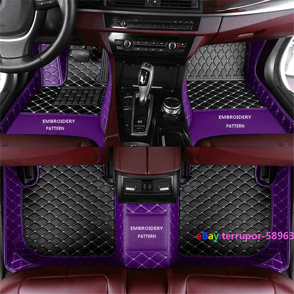 For BMW M5 F10 F07 F18 F90 G30 G31 Custom Liner Luxury Carpets Car