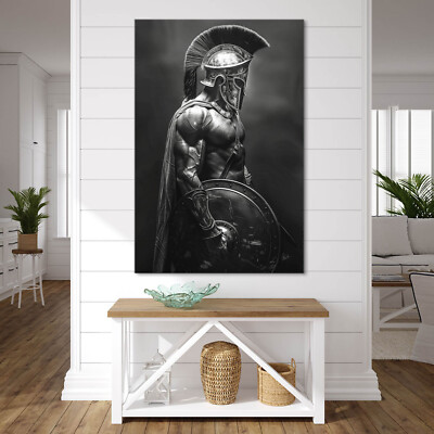 Leinwand Bild Sparta Spartaner Wandbild Deko Kunstdruck Wohnzimmer Büro Bilder