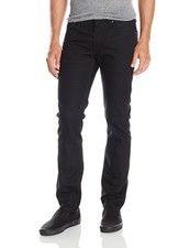 Levi's Men's 511 Slim Fit White Tab Stretch Jean, Black,