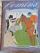REVUE Fémina illustrée Mode Année 1904 Complète