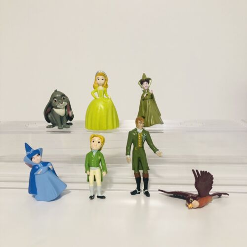 Disney Sophia Sofia the First Princess Mini Dolls Figures James Roland Bird Toys