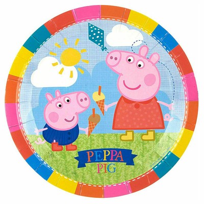 george pig plate set