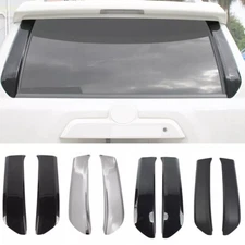 Exterior Rear Tailgate Window Pillar Molding Decor Cover Trim For 4Runner 2010+