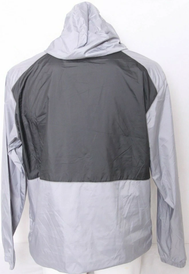 NEW Columbia U.S. Army lightweight Gray Flash Forward Windbreaker Jacket Men's L - Image 3 of 4