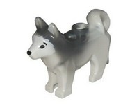 Genuine LEGO® Pet Husky Dog Minifigure Snow Sleigh Arctic Animal Wolf Christmas