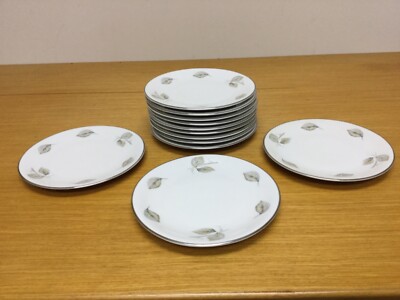 6 Mid Century Edelstein Bavaria NORMANDY 7 1/2  Salad Plates
