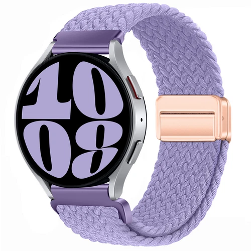 Correa de reloj de pulsera magnética de nailon trenzado de 18 mm 20 mm 22 mm correa de liberación rápida - Imagen 163 de 169