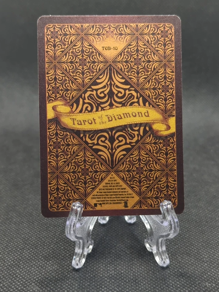 2018 Topps Gypsy Queen Tarot of the Diamond #TOD10 Giancarlo Stanton - Image 2 of 2