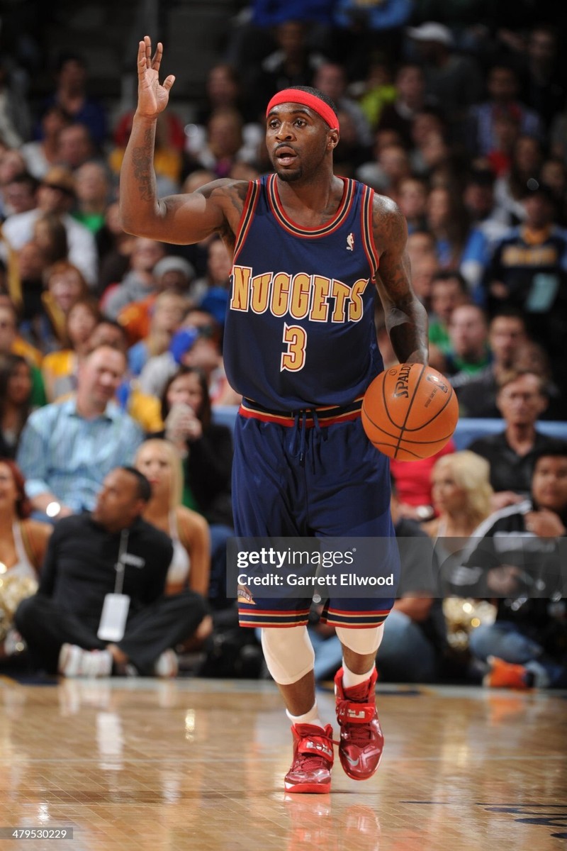 100% Authentic Ty Lawson Adidas 2014 Denver Nuggets HWC Nights Pro