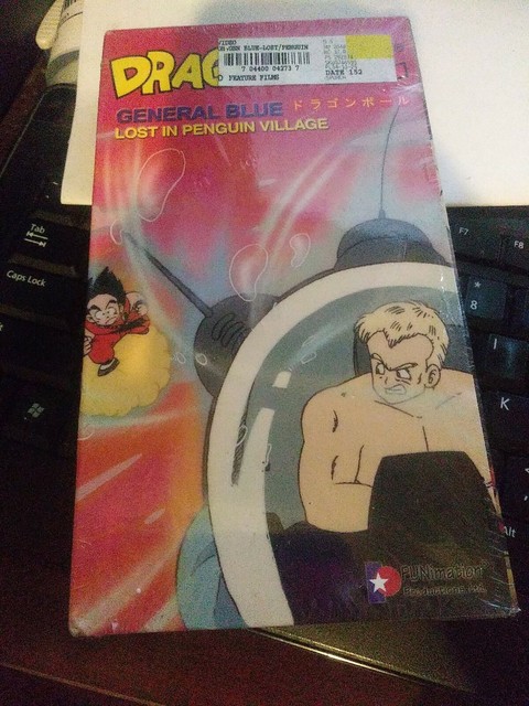 Dragon Ball General Blue Lost In Penguin Village VHS 2002 Edited 