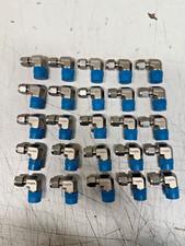 Stainless Swagelok Male 90 Elbow, SS-400-2-6, 1/4" OD X 3/8" M-NPT Lot of 25