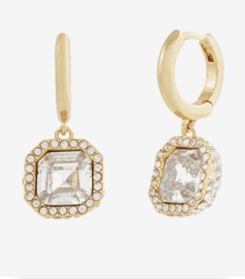 Kate Spade Brilliant Statements Pavé Drop Earrings
