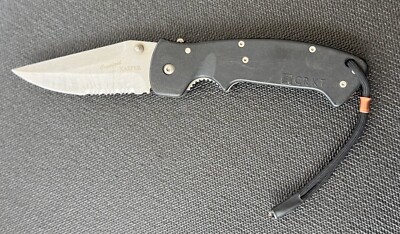 CRKT 6783SZ  Crawford Kasper Folding 3 3/4'' Serrated Blade Knife - Taiwan 2000