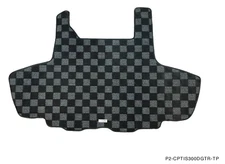P2M Rear Checkered Carpet Trunk Mat for Lexus Altezza IS200 IS300 98-05 Sedan