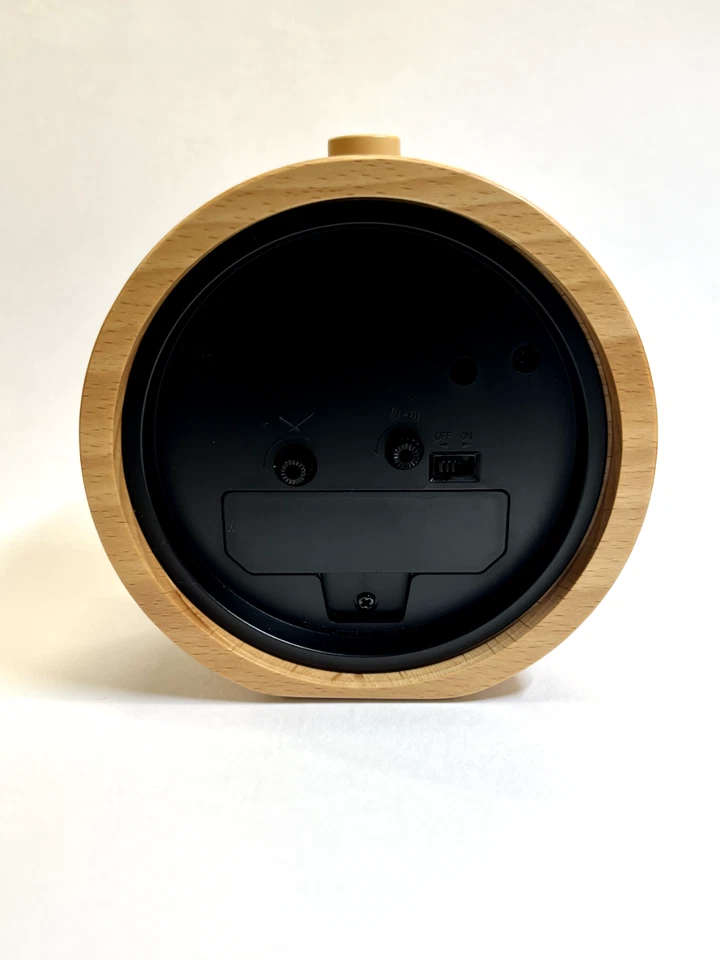 Lemnos RIKI ALARM CLOCK Alarm Clock Natural WR09-15NT Table Clock - Image 4 of 4