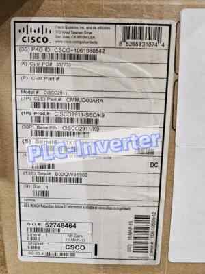 NEW Cisco 2911-SEC/K9 - Security Bundle Router Fast Delivery DHL/FedEX#