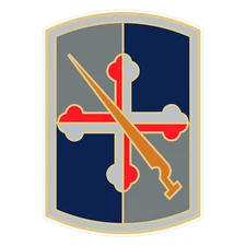 58th Infantry Brigade Combat Team Combat Service Identification Badge Sticker 5"