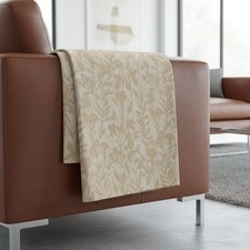 Telo arredo cotone GABEL Floresta sabbia singolo e matrimoniale