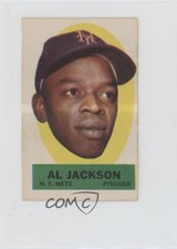 1963 Topps Peel-Offs Al Jackson (Peeling Directions) 8d2
