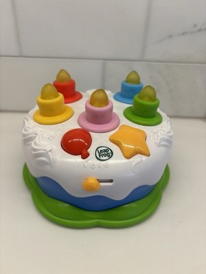 Leap Frog Counting Candles Electronic Birthday Cake Light Up Music Learning Toy