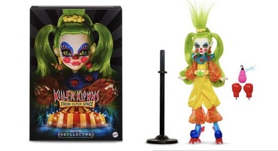 Monster High Skullector Shorty Doll, Killer Klowns from Outer Space (PRESALE)