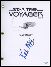 Kate Mulgrew "Star Trek: Voyager" AUTOGRAPH Signed Full 'Timeless' Script ACOA