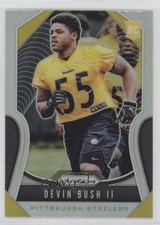 2019 Panini Prizm Rookies Silver Prizm Devin Bush II #313 nd3