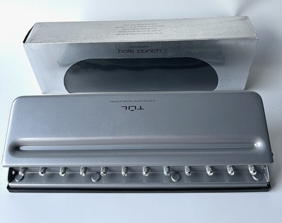 TUL Discbound Hole Punch Custom Note-Taking System Adjustable 12-Hole Punch