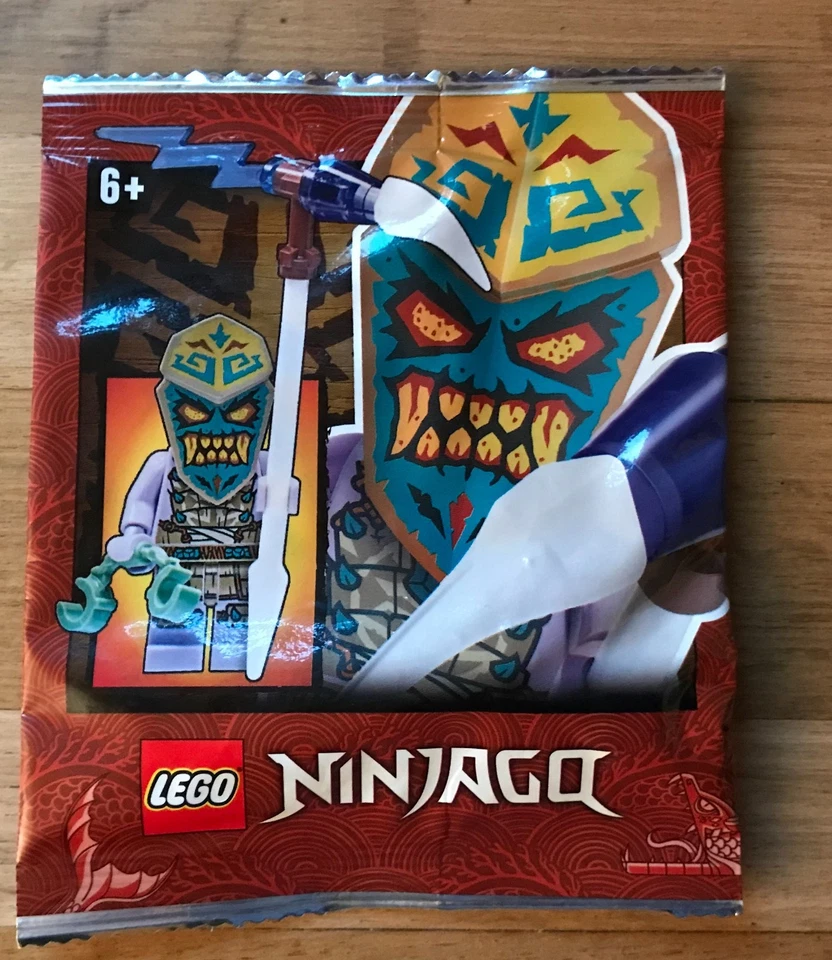 POLYBAG FIGURINE MINIFIGURE LEGO NINJAGO FOIL 892176 THUNDER KEEPER GARDIEN - Photo 1/4