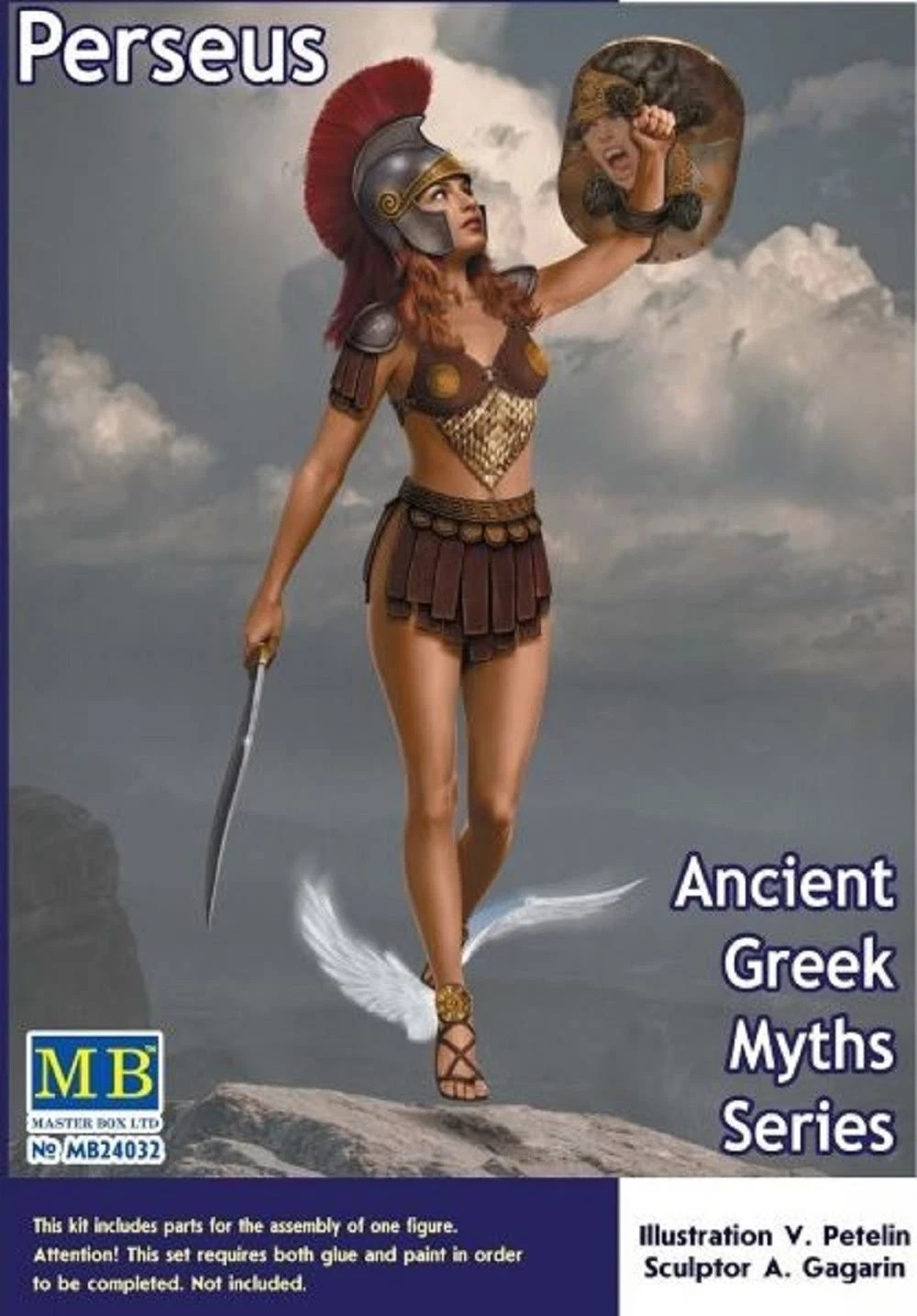 Masterbox  24032  Ancient Greek Myths Series  Perseus 1:24 PLASTIC MODEL KIT