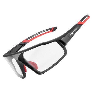 ROCKBROS Fahrradbrille Photochrome Sportbrille Herren Damen UV400 Sonnenbrille