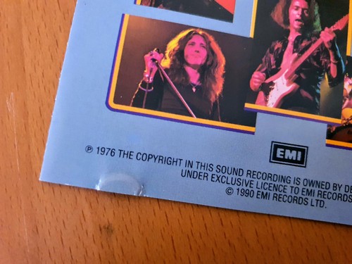DEEP PURPLE - MADE IN EUROPE REISSUE CD EMI CDP 7 93796 2 EX/NM/VG+ - Picture 6 of 6